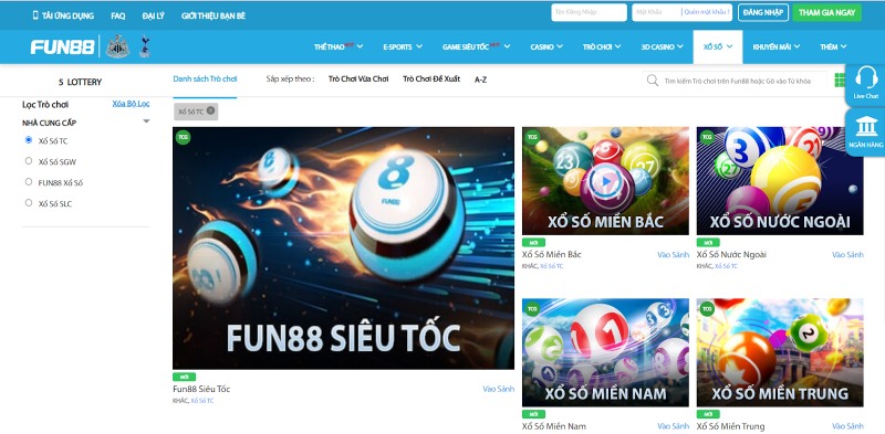 Xổ Số TC