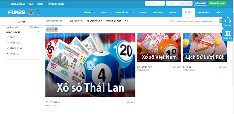 Xổ Số SLC