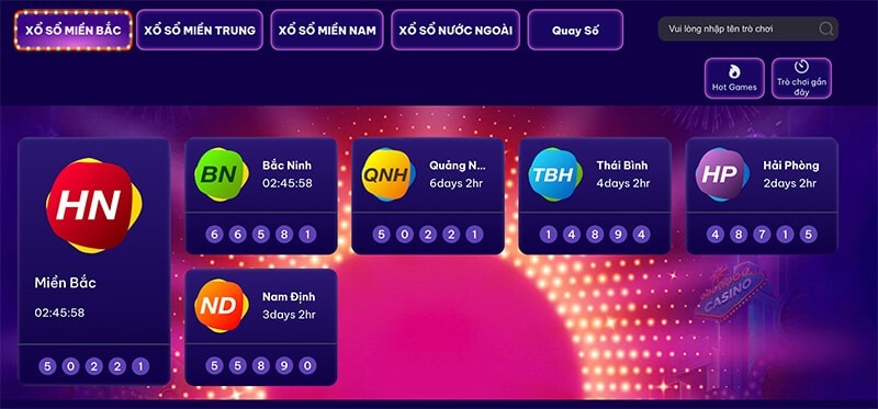Xổ số truyền thống tại nhà cái Gnbet