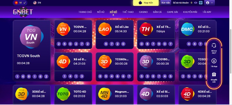Xổ số nước ngoài
